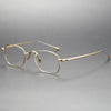 Retro Titanium Square Glasses Frame KJ45