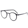 Leander Titanium Vintage Round Eyeglasses Frames