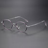 Rathai Titanium Vintage Round Eyeglasses Frame