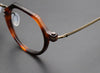 Titanium Geometric Glasses Frame SC8190