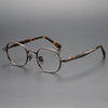 Collin Retro Titanium Square Glasses Frame