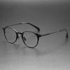 Retro Oval Titanium Ultra-Light Glasses Frame DRX2078