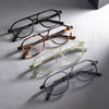 Brence Retro Acetate Square Glasses Frame