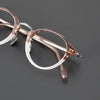 Titanium Round Glasses Frame 9806