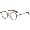 Titanium Vintage Round Eyeglasses Frames DLX108