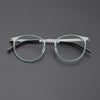 Titanium Vintage Round Eyeglasses Frames  9704