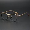 Hayter Titanium Vintage Oval Eyeglasses Frame