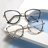 Light Metal Cat Eye Glasses