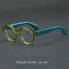 Wakely Retro Round Acetate Glasses Frame