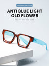 New thick frame anti blue light and anti fatigue reading glasses