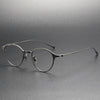 Siegel Titanium Vintage Round Eyeglasses Frame