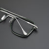 Wall Titanium Aviator Square Glasses Frame