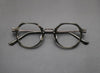 Titanium Geometric Glasses Frame SC8190