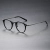 Retro Full Rim Titanium Oval Glasses Frame GMS805