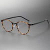 Idris Titanium Vintage Oval Eyeglasses Frames