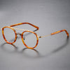 Mika Titanium Vintage Round Eyeglasses Frames