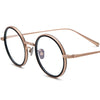 Titanium Round Glasses Frame BR N-026R