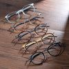 Leander Titanium Vintage Round Eyeglasses Frames