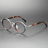 Tadeo Titanium Vintage Round Eyeglasses Frames