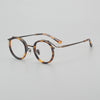 Mika Titanium Vintage Round Eyeglasses Frames