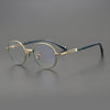 Methone Titanium Vintage Round Eyeglasses Frames