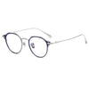 Titanium Vintage Round Eyeglasses Frames Bacchus