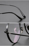 Andres Titanium Round Glasses Frame