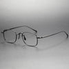 Retro Titanium Square Glasses Frame KJ45