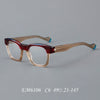 Blank Retro Square Acetate Glasses Frame