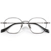 Titanium Geometric Glasses Frame ST 563