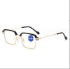 New frameless diamond cut edge anti blue light presbyopia glasses