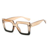 Fashion Square Large Frame Glasses