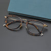 Titanium Vintage Square Eyeglasses Frames 0310