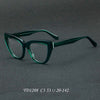 Bernal Retro Cat Eye Acetate Glasses Frame