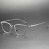 Ceaser Retro Titanium Square Glasses Frame