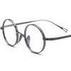 Valen Titanium Vintage Round Eyeglasses Frames