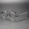 Willey Titanium Vintage Round Eyeglasses Frame