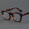 Plate glasses retro frames thick materials 1127