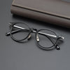 Tylor Titanium Round Glasses Frame