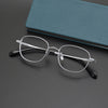 Retro Titanium Square Glasses Frame 11086