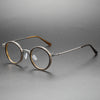 Kael Titanium Vintage Round Eyeglasses Frames