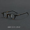 Madda Retro Round Square Acetate Glasses Frame