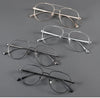 Sabir Titanium Aviator Square Glasses Frame