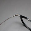 Meza Titanium Vintage Round Eyeglasses Frame