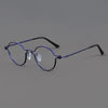 Kian Titanium Vintage Round Eyeglasses Frames