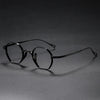 Titanium Geometric Glasses Frame KMN152