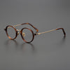 Zarek Titanium Vintage Round Eyeglasses Frames