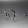 Retro Oval Titanium Ultra-Light Glasses Frame DRX2078