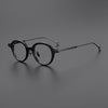 Titanium Vintage Round Eyeglasses Frames SC005