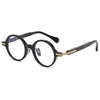 Willey Titanium Vintage Round Eyeglasses Frame